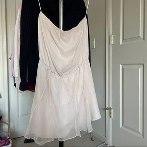 Muted Blush tube dress